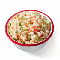 Cole Slaw · Freshly prepared in restaurant with cabbage, carrots, onion, and our signature dressing. (17...