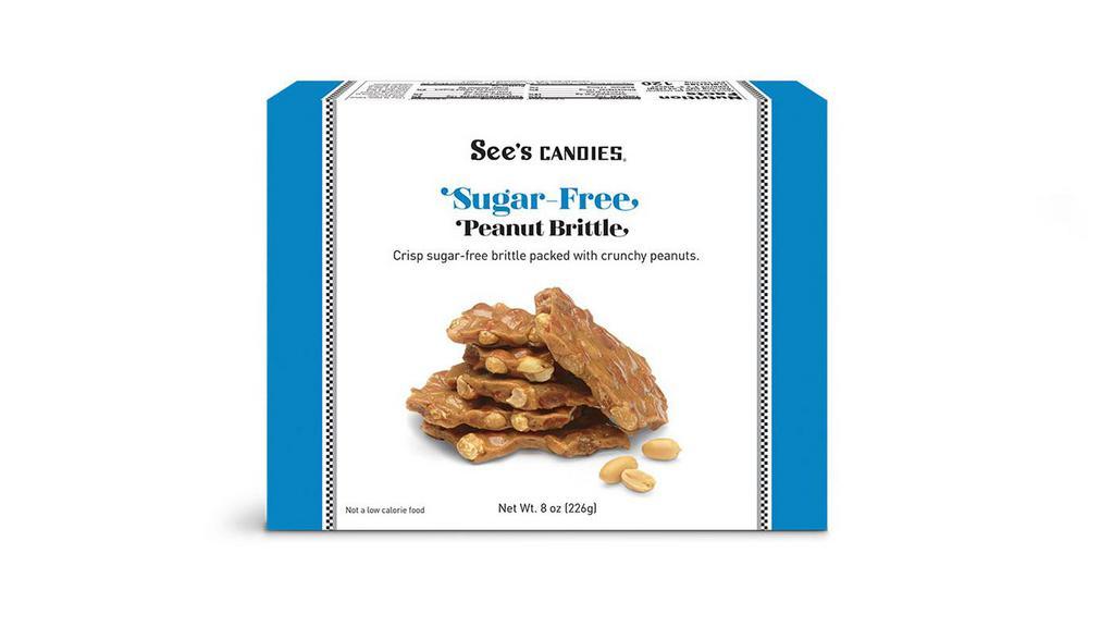 Sugar Free Peanut Brittle · Just as crunchy and irresistible. Delightfully crisp with buttery flavor, and packed with peanuts in every bite. Featuring the same high quality you've come to expect.