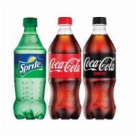 Bottled Soda · Bottled drinks vary by location. Some locations offer cans. Please ask about our selection.