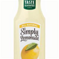 Simply Lemonade · All-natural lemonade, made with cane sugar.