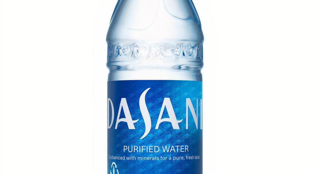 Dasani · Purified water, enhanced with minerals for a pure, fresh taste.