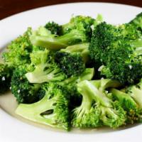 Broccoli with Garlic · Vegetarian. Broccoli sauteed with fresh garlic sauce.