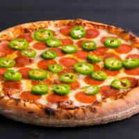 Pepperoni Jalapeno Pizza (12