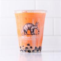 Thai Tea · Brewed from a strong Ceylon tea and spices combined with organic dairy milk and organic cond...