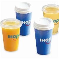 Breakfast Beverage Bundle · Choice of 4 16oz. beverages.  Choose from Regular or Decaf coffee, or for an additional char...