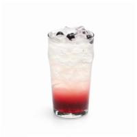 New! Wildberry Lemonade Splasher · A blend of lemonade, lemon-lime soda & wildberry syrup. Topped with fresh blueberries.
