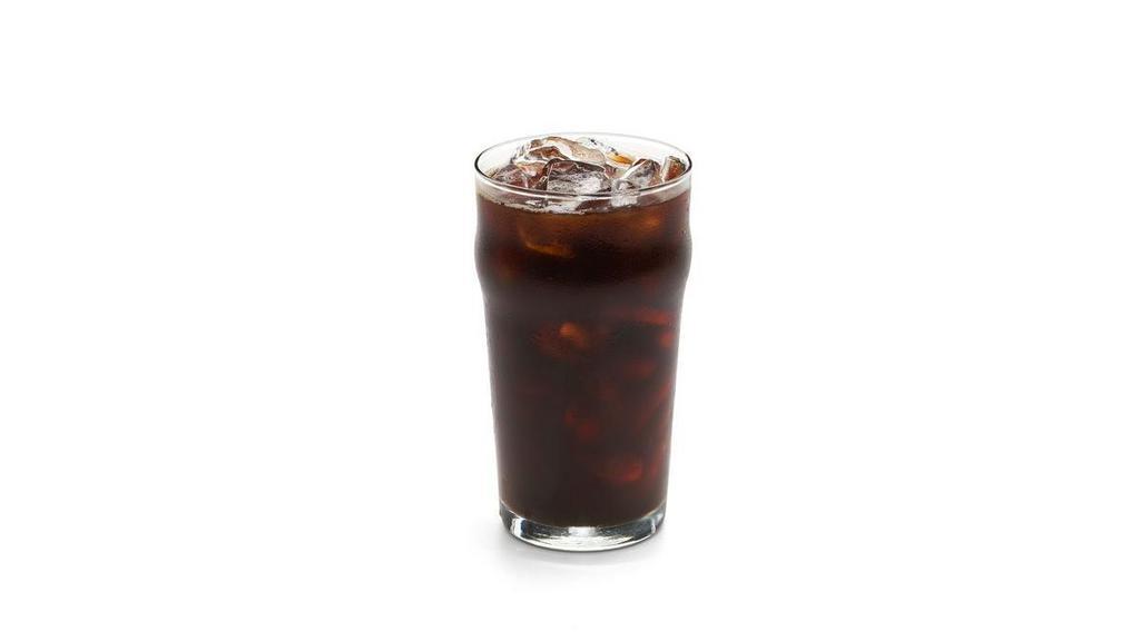 New! Iced Cold Brew Coffee · Handcrafted, iced cold brew coffee made from 100% Arabica beans grown at a high elevation to create a smooth and rich flavor.  Comes with cream and sugar for you to customize as you like.