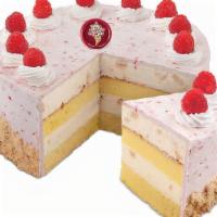 A Cheesecake Named Desire™ - Ready For Pick Up Now · Layers of moist Yellow Cake and Cheesecake Ice Cream with Graham Cracker Pie Crust wrapped i...