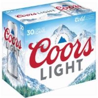 Coors Light Can (12 Oz X 30 Ct) · Coors Light is a natural light lager beer that delivers Rocky Mountain cold refreshment with...
