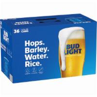 Bud Light Can (12 oz x 36 ct) · Bud Light is a premium beer with incredible drinkability that has made it a top selling Amer...