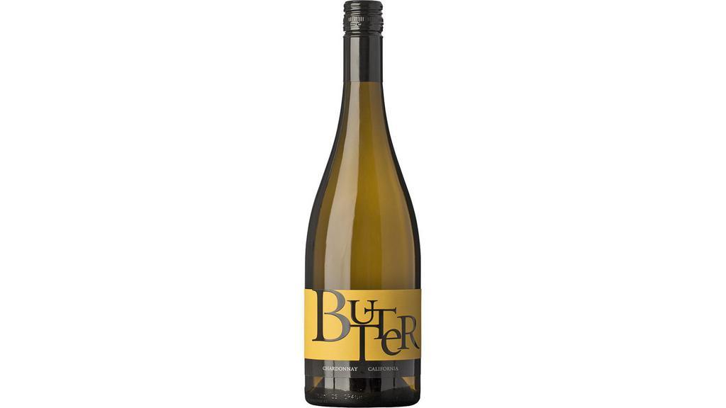 Butter Chardonnay (750 Ml) · Wow…Butter Chardonnay is rich, bold and luscious. Made in the tradition of quality Californian winemaking, the grapes we select are juicy, ripe and bursting with flavor. We cold ferment this easy-to-love Butter Chardonnay to a lush creaminess and age it in our unique blend of oak. Butter brims with stone fruit and baked-lemon notes and has a lovely, long, vanilla finish. Simply put, it melts in your mouth!