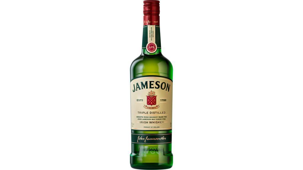 Jameson Irish Whiskey (750 ml) · When only the best will do, choose Jameson Irish Whiskey. This blended Irish whiskey is triple distilled for a smoothness and taste that is one-of-a-kind. Get your own bottle and discover why so many people love the rich taste of Jameson.