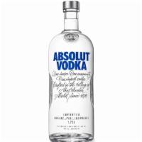 Absolut (1.75 L) (Vodka) · Enjoy your favorite vodka drinks with Absolut vodka. This all-natural spirit has no added su...