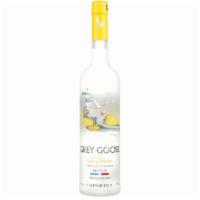 Grey Goose Le Citron (750 ml) · This elegantly bright spirit is imbued with essential oils from the world’s finest lemons, i...