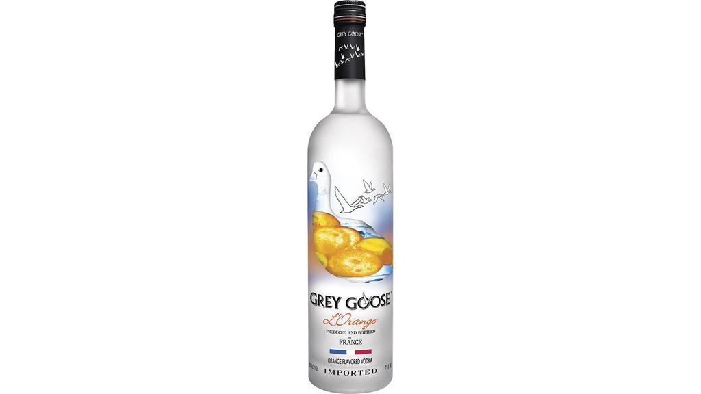 Grey Goose L'Orange (750 ml) · Conjured from the natural essence of one kilogram of fresh oranges in each liter, this orange flavored vodka has a light, crisp flavor perfectly mirroring the zest of an orange.