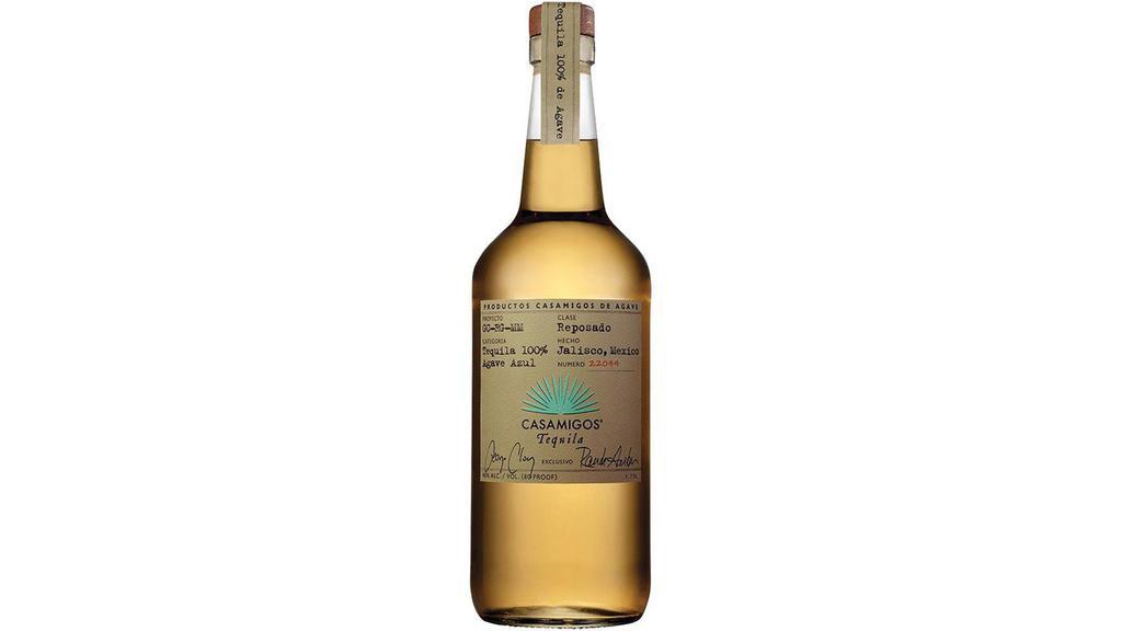 Casamigos, Reposado | 750Ml Bottle · Our agaves are 100% Blue Weber, aged 7-9 years, from the rich clay soil of the Highlands of Jalisco, Mexico. Flavors of dried fruits and spicy oak with a touch of sweet agave.