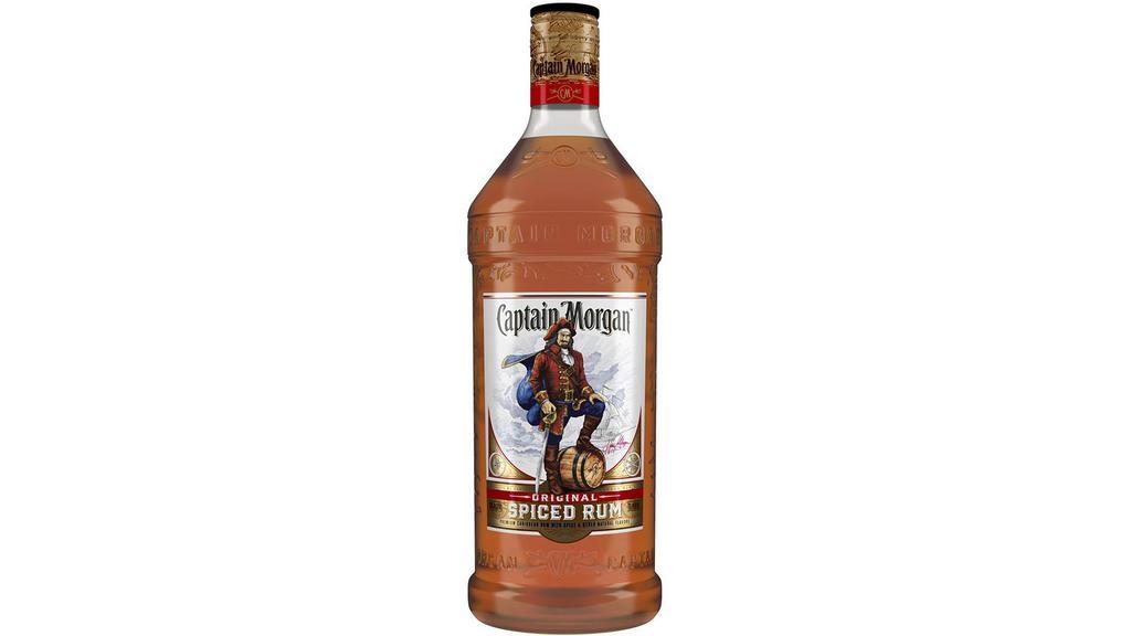 Captain Morgan Spiced Rum (1.75 L)  (RUM) · Smooth and medium bodied, this spiced rum is a secret blend of Caribbean rums. Its subtle notes of vanilla and caramel give classic rum cocktails a distinctive, flavorful finish.