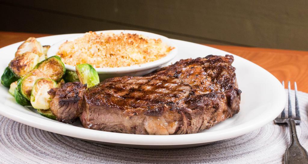 Ribeye Steak · Well-marbled, making this cut tender, juicy and extremely flavorful.