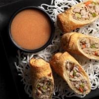 Pork Egg Rolls | 2 Count · Hand-rolled with julienned veggies, sweet and sour mustard sauce