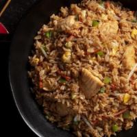 Gf Fried Rice · Egg, carrots, bean sprouts, green onion
