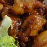 General Tso's Chicken · Hot and spicy.