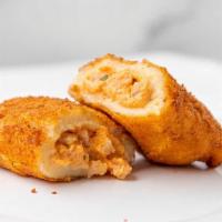 Rissoles · Deep fried turnover pastry with a selection of 4 different fillings for you to choose.
