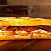 #6 Blt · Please choose your toppings! Thick cut Smoked Bacon on our freshly baked Sourdough bread, bu...