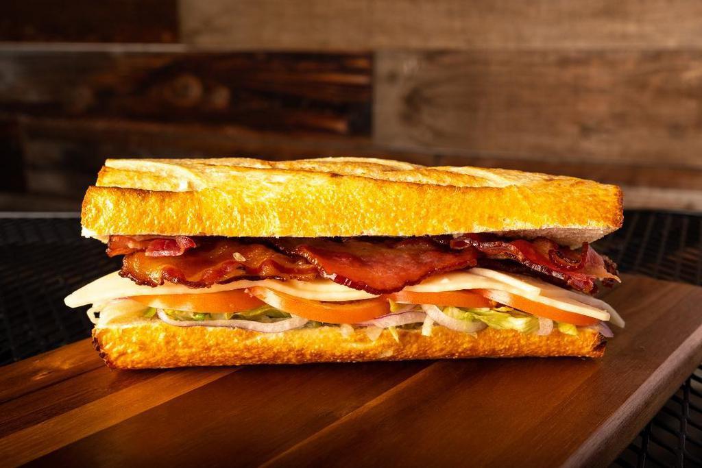 #6 Blt · Please choose your toppings! Thick cut Smoked Bacon on our freshly baked Sourdough bread, built how you like it!