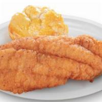 Cajun Style Fish Combo (1 Piece) · Includes One traditional tartar sauce, biscuit.