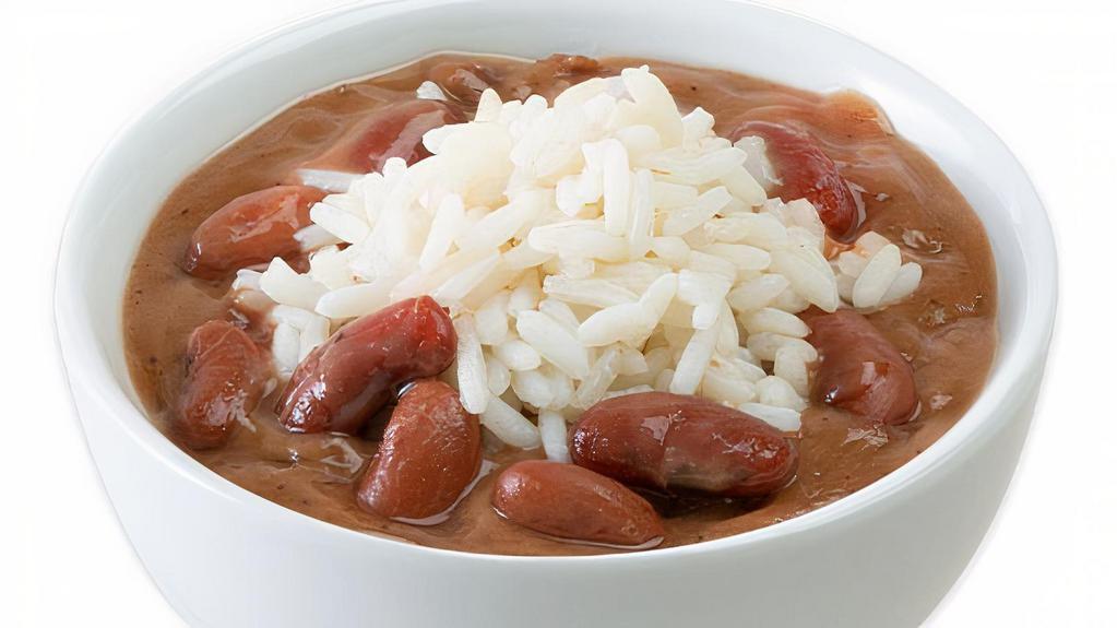 Red Beans & Rice · Small: 190 Cal, Large: 520 Cal.