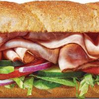 Black Forest Ham · Our Black Forest Ham sandwich is a true classic. We add lettuce, baby spinach, cucumbers, gr...