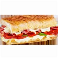 Spicy Italian Melt · Spicy Italian Melt combines the mouth-watering flavor of pepperoni, salami and cheese grille...