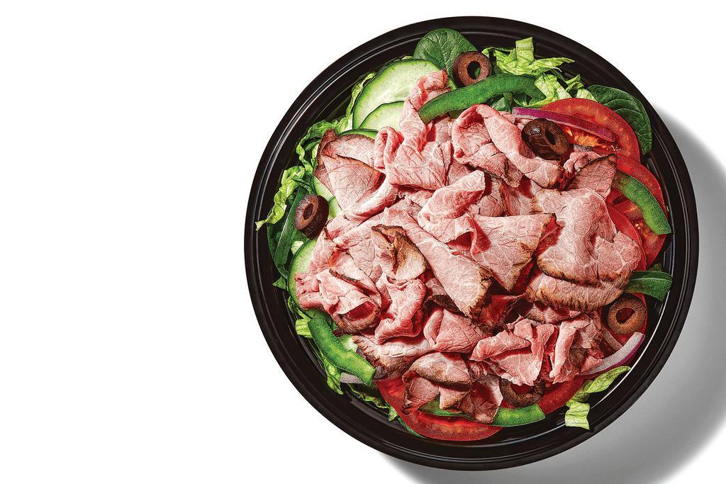 Roast Beef (230 Cals) · A generous portion of Choice Angus Roast Beef and veggies: this is a Protein Bowl that packs a punch.