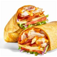 Baja Chicken & Bacon (820 Cals) · Our spicy, smoky Baja Chicken & Bacon — in a wrap! Rotisserie-Style Chicken, Pepper Jack Che...