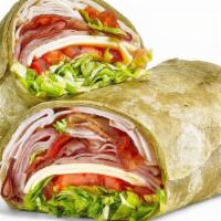 All-American Club® (630 Cals) · The All-American Club® wrap is a delicious combo of oven roasted turkey, Black Forest ham an...