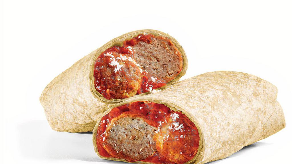 Meatball Marinara (800 Cals) · Our Meatball Marinara wrap is a double portion of Italian-style meatballs in irresistible marinara sauce, with Parmesan cheese, in a wrap. Get yourself one.