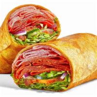 Spicy Italian (810 Cals) · Feeling spicy? Grab a Spicy Italian wrap. It's a double portion of spicy pepperoni and Genoa...