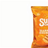 Sunchips® Harvest Cheddar® (210 Cals) · The flavor of real cheddar cheese is layered onto a delicious whole grain chip to create thi...