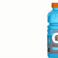 Gatorade® Cool Blue (140 Cals) · The thirst quenching taste of cool blue raspberry to rehydrate and help maximize your perfor...