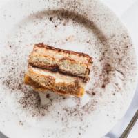 TIRAMISU · A classic & delicate dessert made in-house with the finest Italian ingredients  by Chef Martin