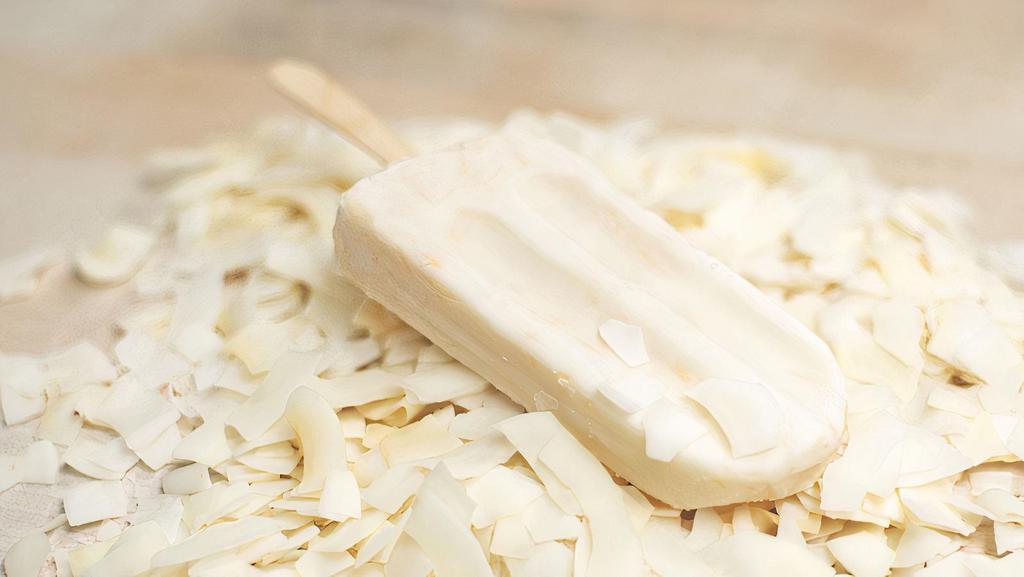 Toasted Coconut · Freshly toasted coconut gives this paleta a fun texture that explodes with flavor. If you like coconut even a tiny bit, this is your popsicle.