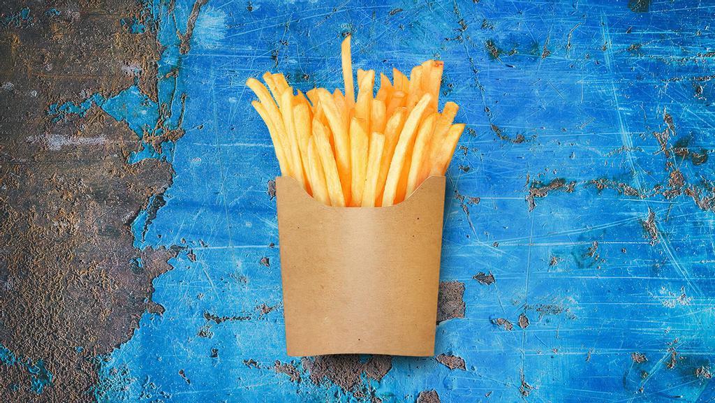 French Fries · Classic hand cut potatoes, fried till golden & crisp