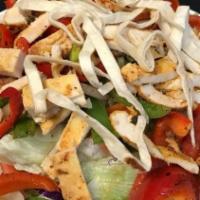 J.C.'s Salad · Our delicious fresh salad made with a combination of lettuce, grilled onions and bell pepper...