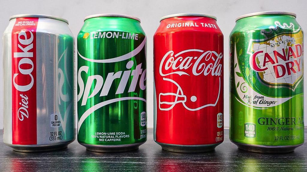Soda · coke, Diet Coke, sprite, ginger ale