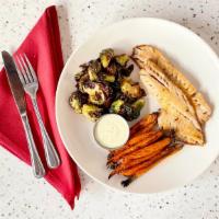 Fresh Wild Pacific Northwest Rockfish · with choice of two sides