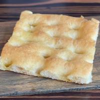 GENOVESE · Genovese-style focaccia made with extra virgin olive oil & sea salt [vegan, dairy-free]