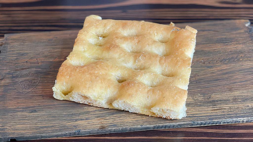 GENOVESE · Genovese-style focaccia made with extra virgin olive oil & sea salt [vegan, dairy-free]