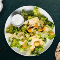 Caesar to Begin · Crisp romaine and classic house made Caesar dressing with croutons and Parmesan