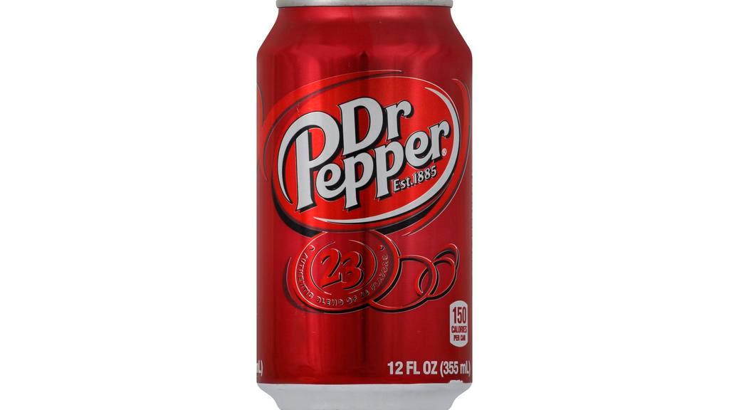 Pepper · Can of Dr. Pepper soda