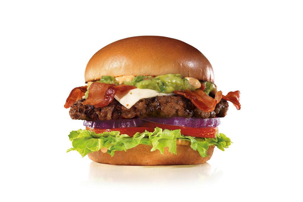 The 2/3lb. Guacamole Bacon Thickburger · 